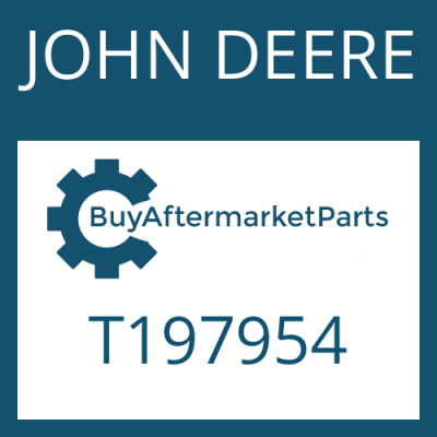 T197954 JOHN DEERE TAPERED ROLLER BEARING