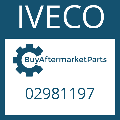 02981197 IVECO CYLINDER ROLLER BEARING