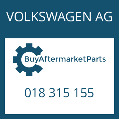 018 315 155 VOLKSWAGEN AG HEXALOBULAR DRIVING SCREW