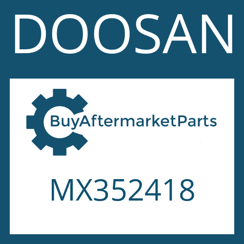 MX352418 DOOSAN HEXALOBULAR DRIVING SCREW