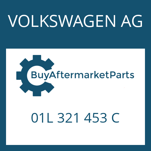 01L 321 453 C VOLKSWAGEN AG HEXALOBULAR DRIVING SCREW