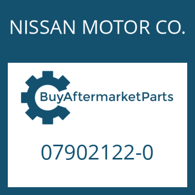 07902122-0 NISSAN MOTOR CO. SCREW PLUG