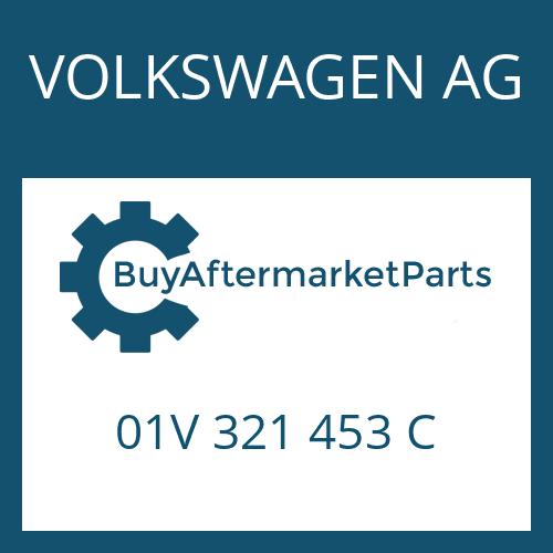 01V 321 453 C VOLKSWAGEN AG COUNTERSUNK SCREW