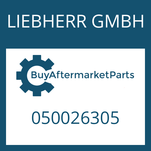 050026305 LIEBHERR GMBH SLOTTED NUT