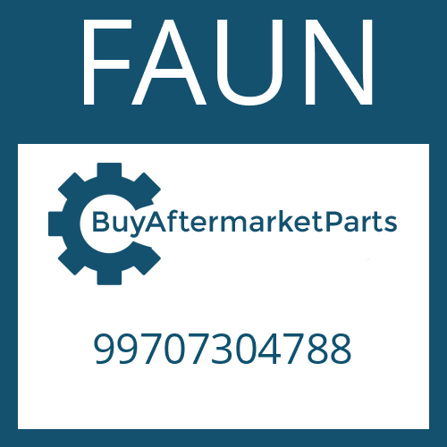 99707304788 FAUN SLOTTED NUT