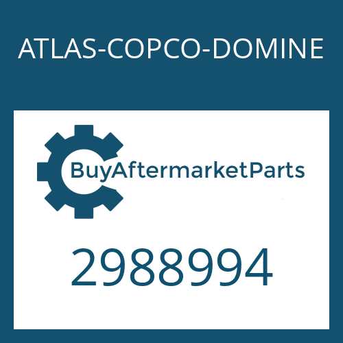 2988994 ATLAS-COPCO-DOMINE SCREW PLUG