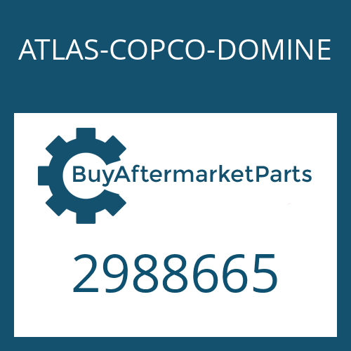 2988665 ATLAS-COPCO-DOMINE LOCKING SCREW