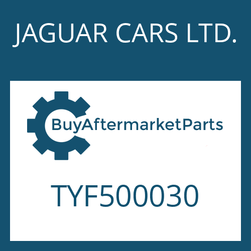 JAGUAR CARS LTD. TYF500030 - USIT RING for Heavy Equipment