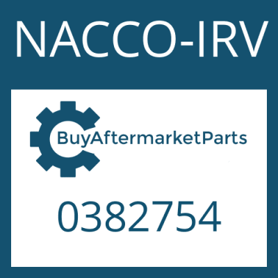 0382754 NACCO-IRV PISTON RING