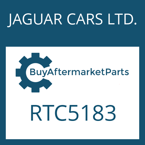 RTC5183 JAGUAR CARS LTD. RECTANGULAR RING