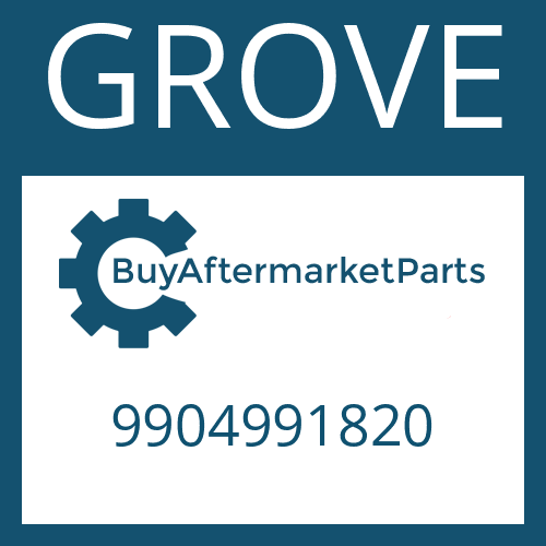 9904991820 GROVE AX.ROLLER CAGE