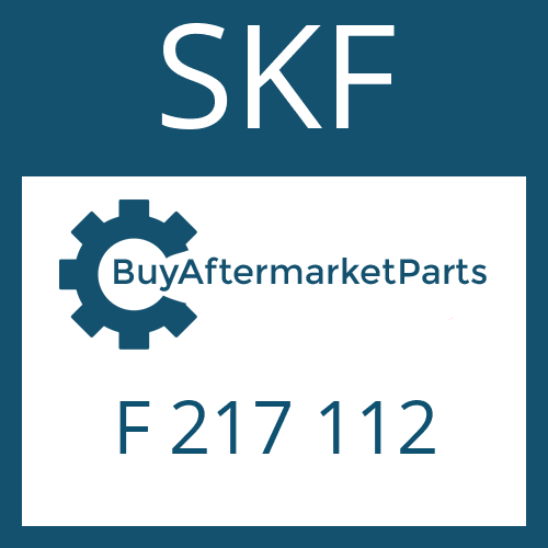 F 217 112 SKF NEEDLE CAGE