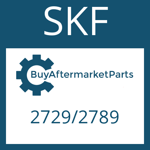 2729/2789 SKF TA.ROLLER BEARING