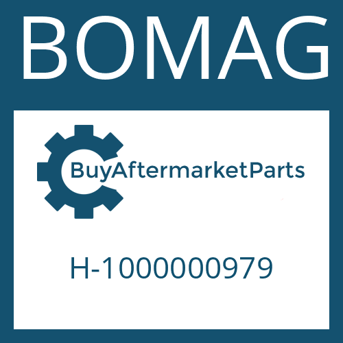 H-1000000979 BOMAG TAPER ROLLER BEARING