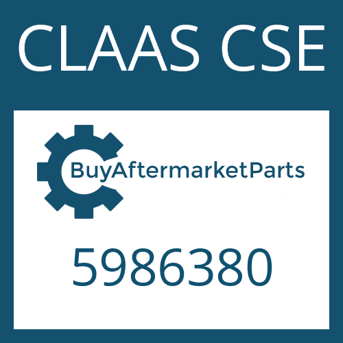 5986380 CLAAS CSE TAPERED ROLLER BEARING