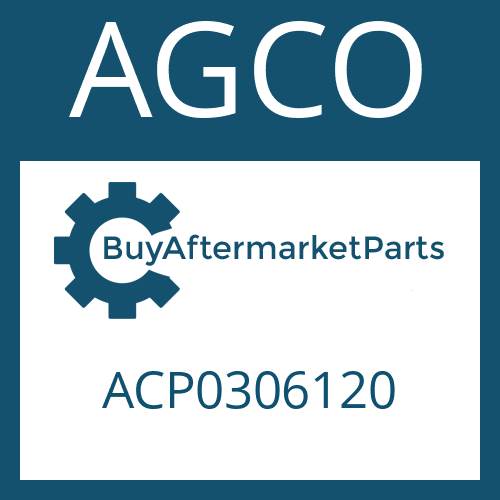 ACP0306120 AGCO TAPERED ROLLER BEARING