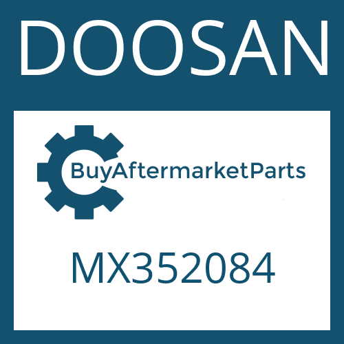 MX352084 DOOSAN HOSE PIPE