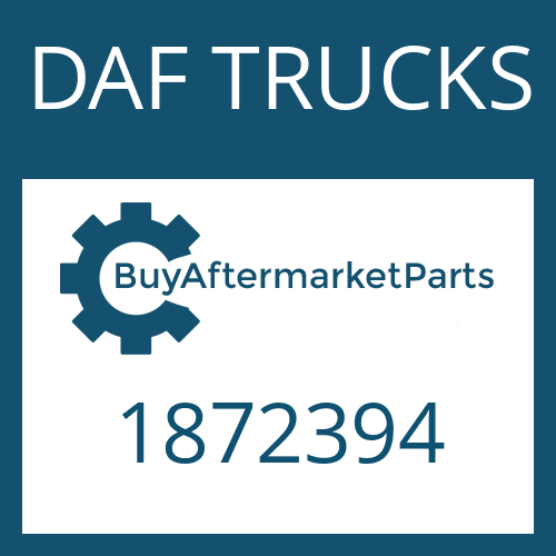 1872394 DAF TRUCKS OIL DAM