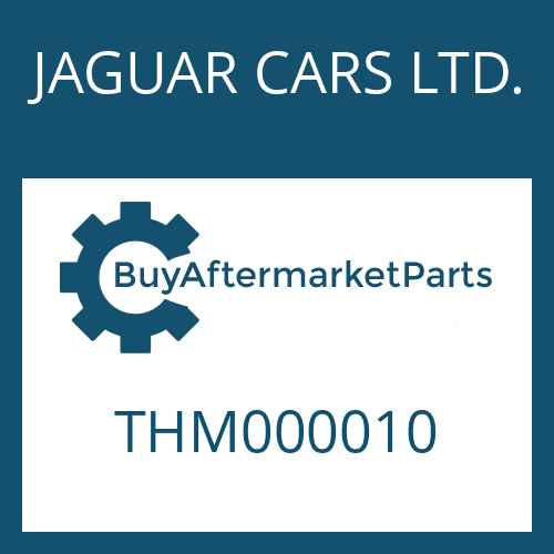 THM000010 JAGUAR CARS LTD. PARKING LOCK WHEEL