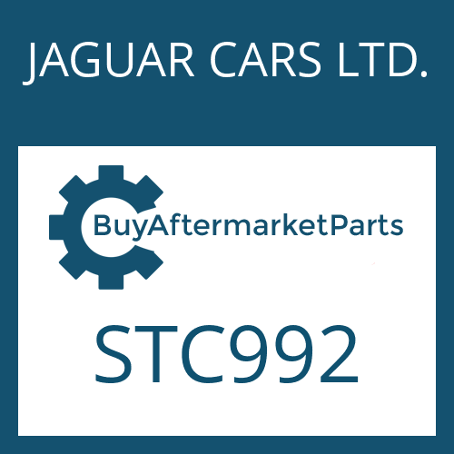 STC992 JAGUAR CARS LTD. END DISC