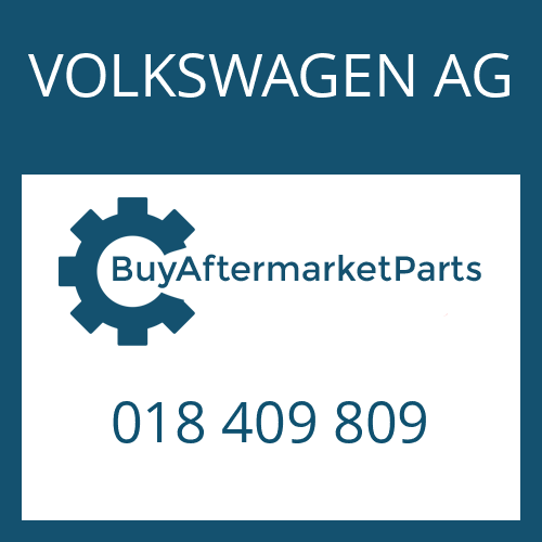 018 409 809 VOLKSWAGEN AG OUTPUT FLANGE