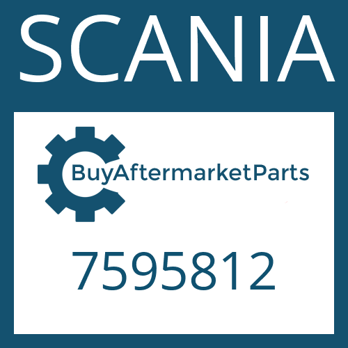 7595812 SCANIA AXIAL WASHER