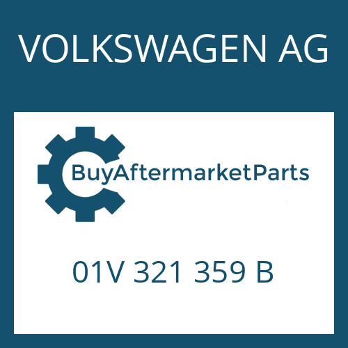 01V 321 359 B VOLKSWAGEN AG OIL PAN