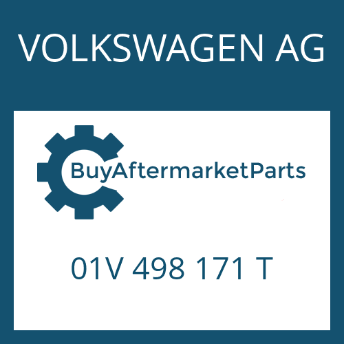 01V 498 171 T VOLKSWAGEN AG HELICAL GEAR