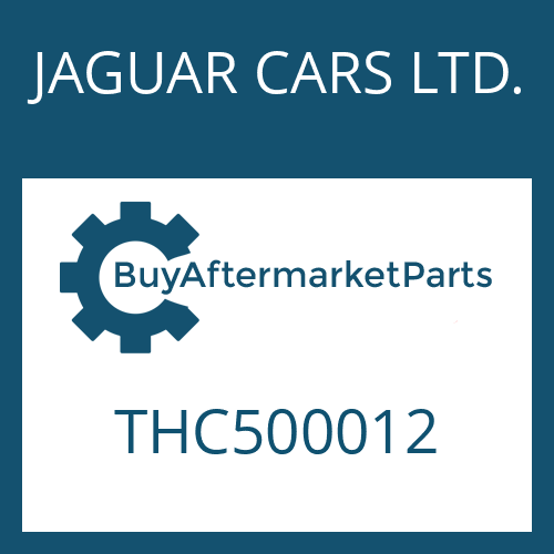THC500012 JAGUAR CARS LTD. MECHATRONIC