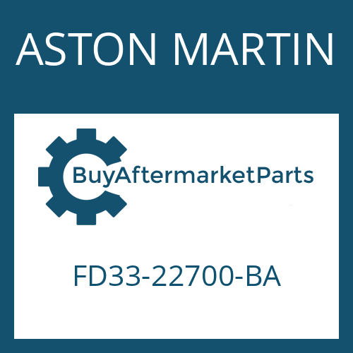 FD33-22700-BA ASTON MARTIN MECHATRONIC