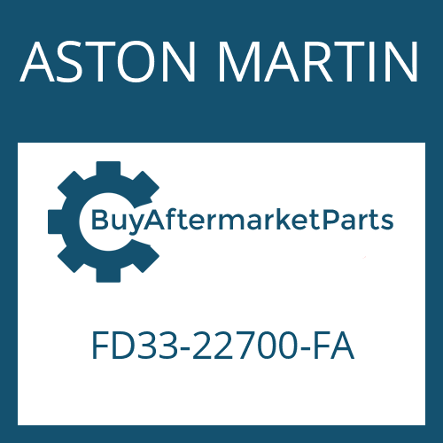 FD33-22700-FA ASTON MARTIN SHIFT SYSTEM