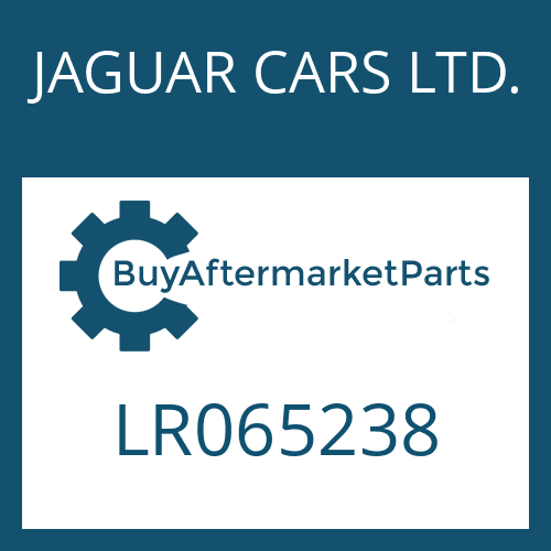 LR065238 JAGUAR CARS LTD. OIL PAN