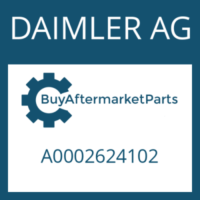 A0002624102 DAIMLER AG INPUT SHAFT