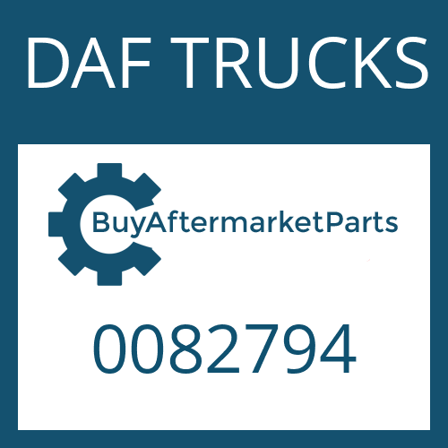 0082794 DAF TRUCKS GASKET