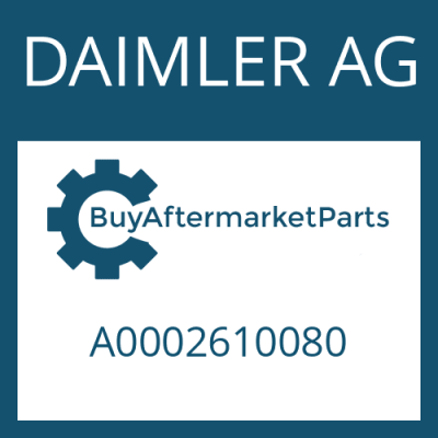 A0002610080 DAIMLER AG GASKET