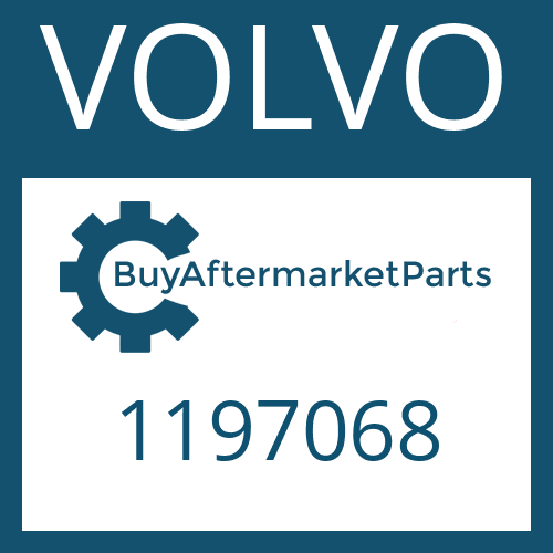 1197068 VOLVO HELICAL GEAR