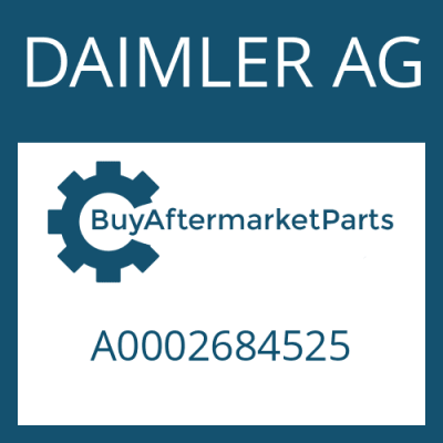 A0002684525 DAIMLER AG PUSHROD