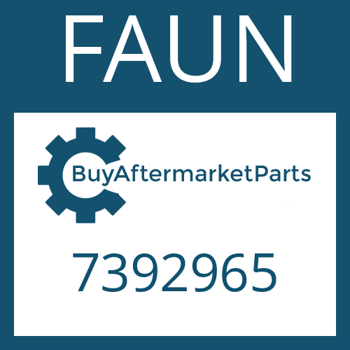 7392965 FAUN SLIDING PAD