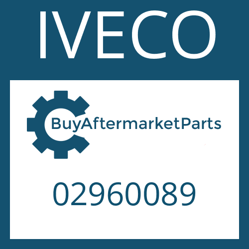 02960089 IVECO CONN.PLATE