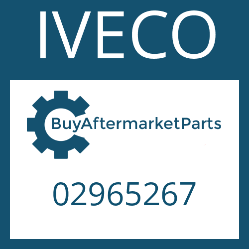 02965267 IVECO HELICAL GEAR