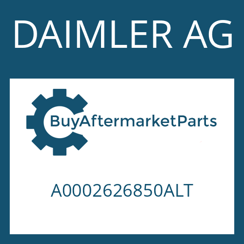 A0002626850ALT DAIMLER AG THREADED BUSH