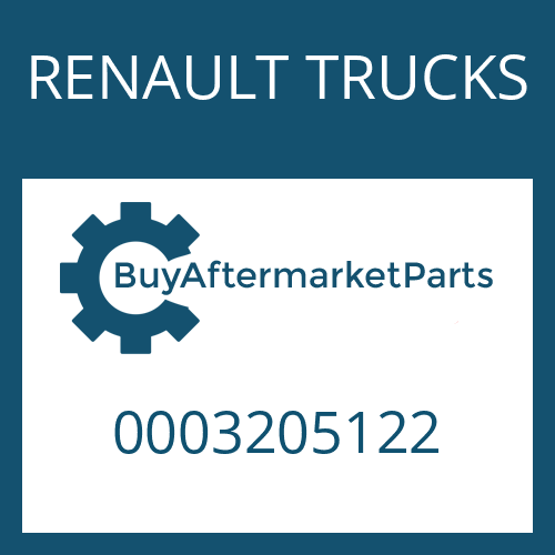 0003205122 RENAULT TRUCKS INTERMEDIATE SHAFT