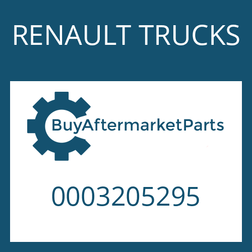 0003205295 RENAULT TRUCKS LOCKING PIN