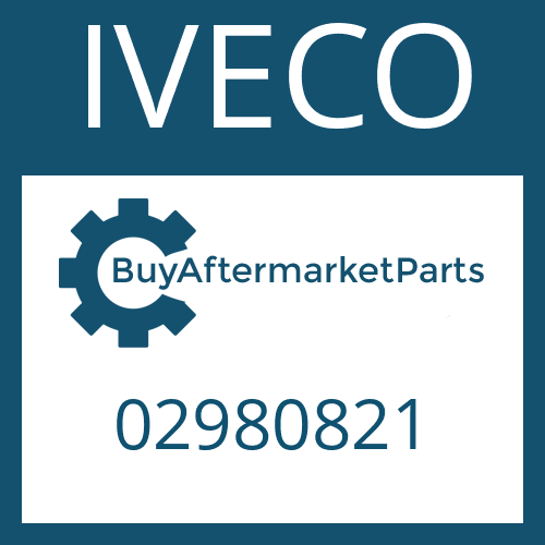 02980821 IVECO PLATE