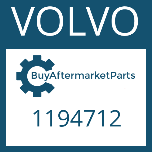 1194712 VOLVO HELICAL GEAR