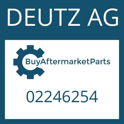 02246254 DEUTZ AG WASHER