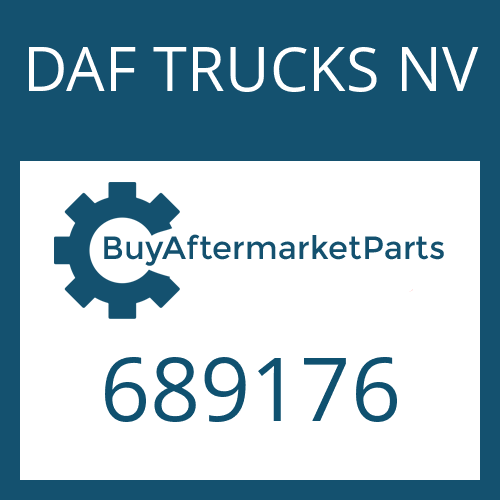 689176 DAF TRUCKS NV COVER