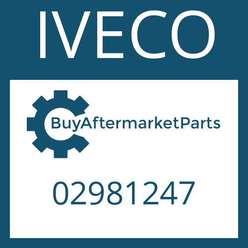 02981247 IVECO RELEASE LEVER