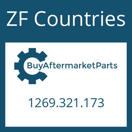 1269.321.173 ZF Countries SUCTION TUBE