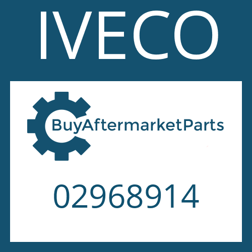 02968914 IVECO OIL DAM